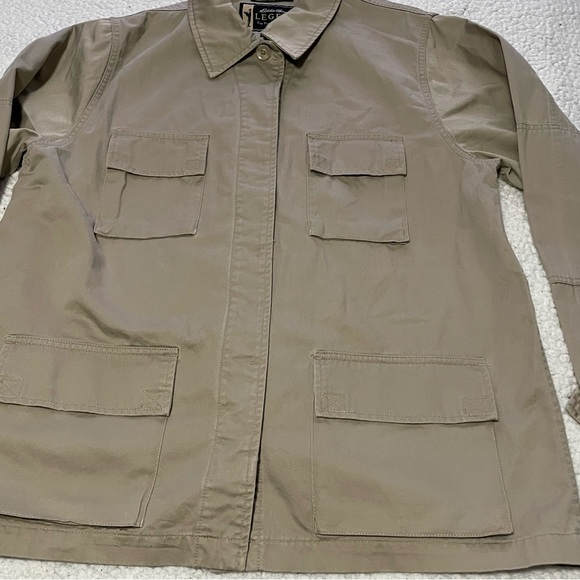 Eddie Bauer legend Spencer bay jacket size large light brown - Picture 3 of 15
